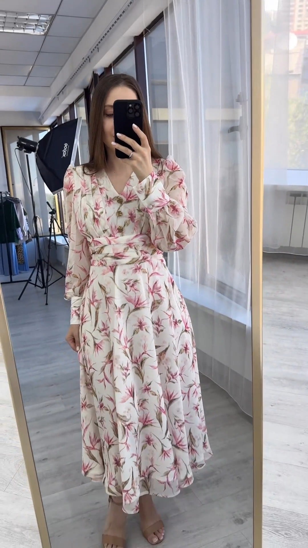 EternalFloral | Geblümtes Maxikleid