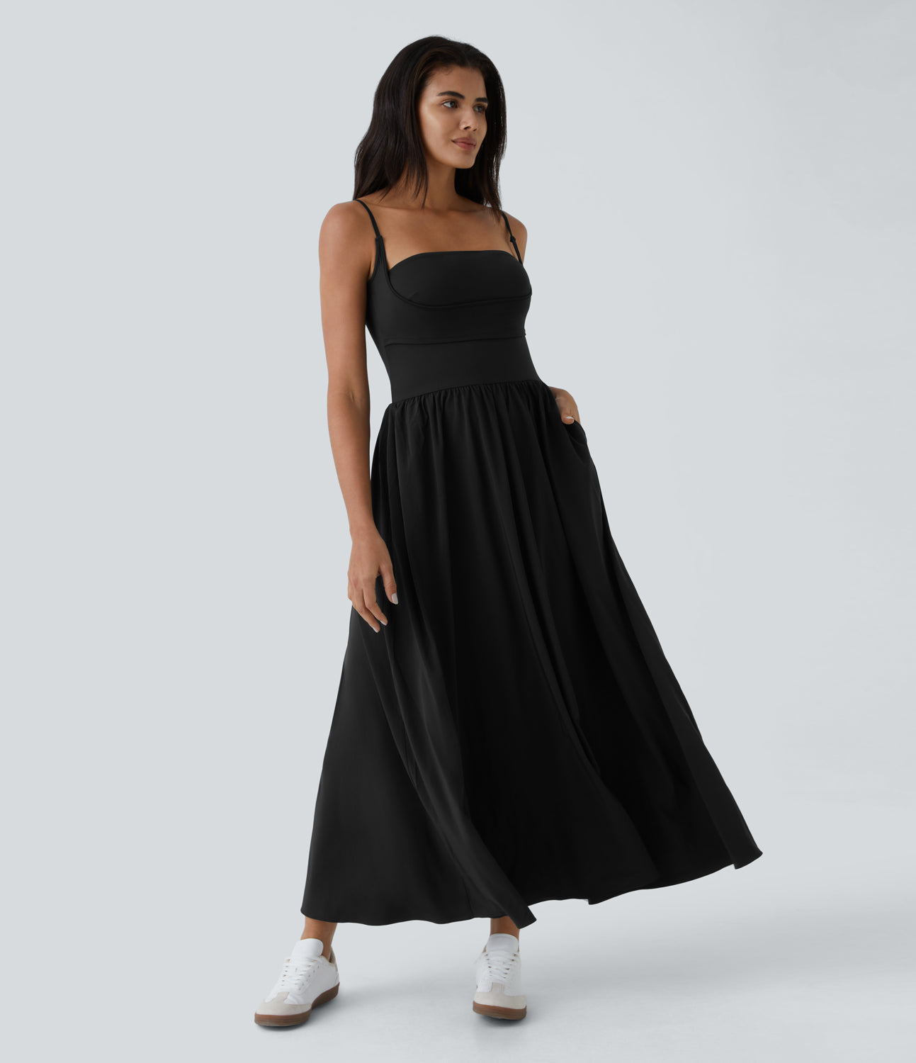 PocketFlair |  Damen Casual Slip Dres