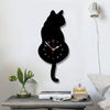 CatCuddle - Wanduhr mit wedelndem Schwanz