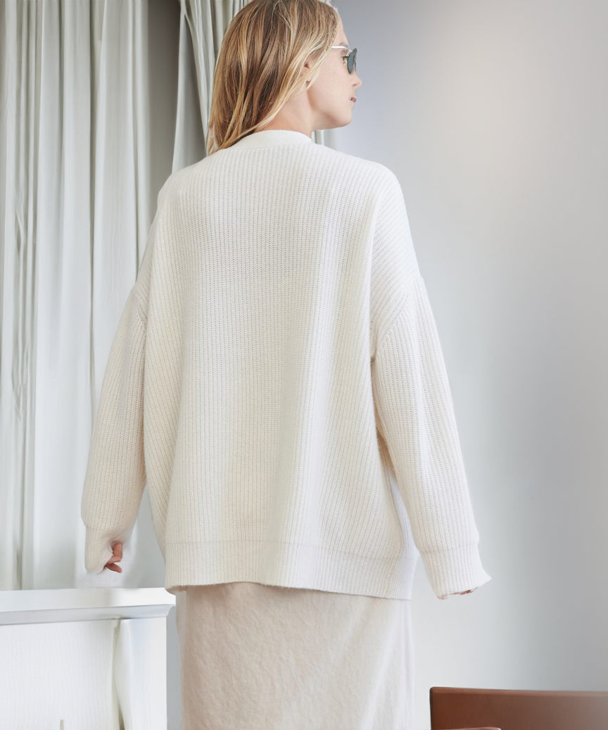 KokonWärme | V-Ausschnitt Cashmere Cardigan