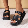 UrbanerSchritt | Verstellbare Komfort-Sandalen mit Rutschfester Sohle