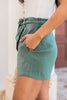 SageWave | Kurze Leinenhose