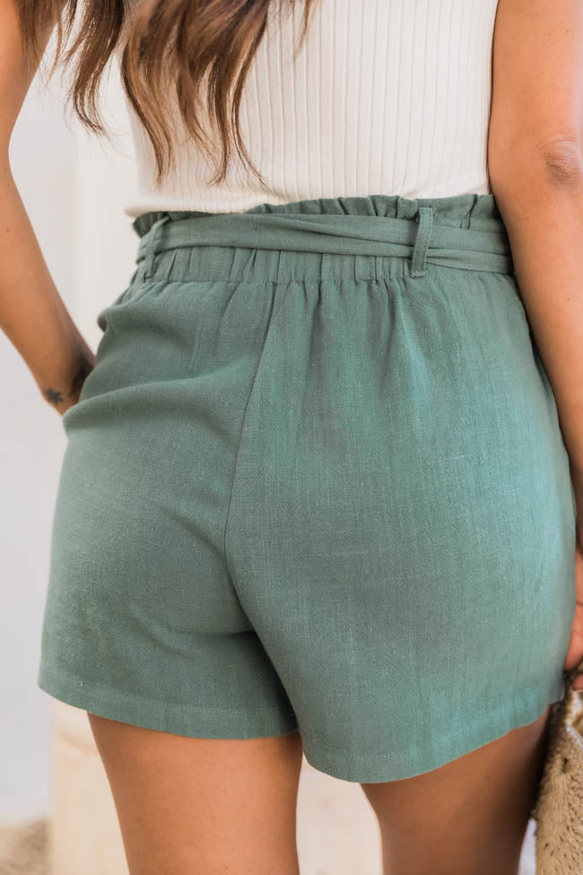 SageWave | Kurze Leinenhose