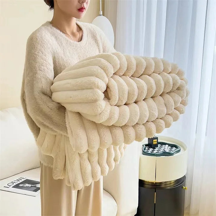 FlauschDecke | Luxuriöse Kuscheldecke für ultimativen Komfort