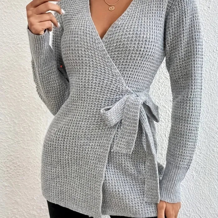 SnugBelt | Strickjacke mit Gürtel