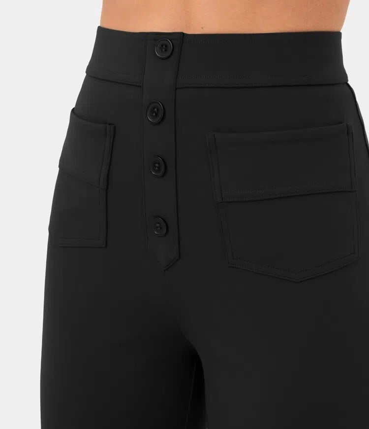 StilFlex | Damenhose mit Knopfdetails