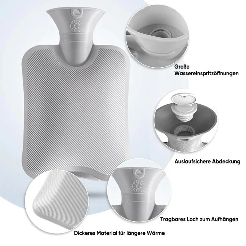 WarmeUmarmungen | Niedliche Heizkissen-Tasche mit Wärmflasche