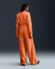 WeicheEleganz | Eleganter Jumpsuit mit Stehkragen & weitem Bein