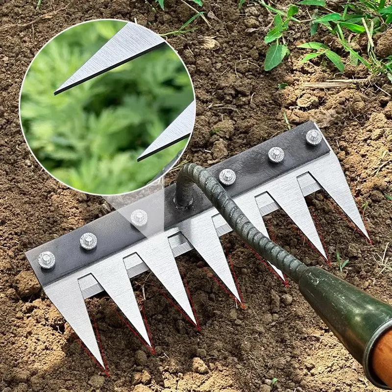 GartenKralle | Scharfer Unkrautentferner mit Präzisionszähnen