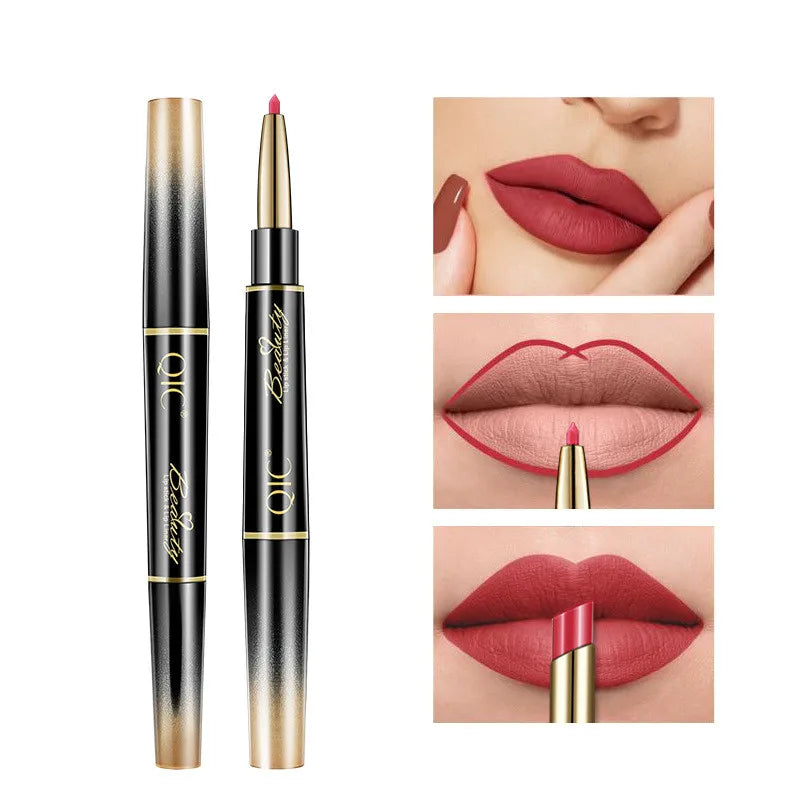 DuoLuxe - 2-in-1-Lippenstift und Lipliner 2+3 GRATIS