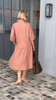 LeinenCharme | Elegantes Leinenkleid mit Knopfleiste
