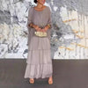 EleganzFluss | Luftiges Boho-Maxikleid mit Schichten für einen Stilvollen Look