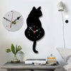 CatCuddle - Wanduhr mit wedelndem Schwanz