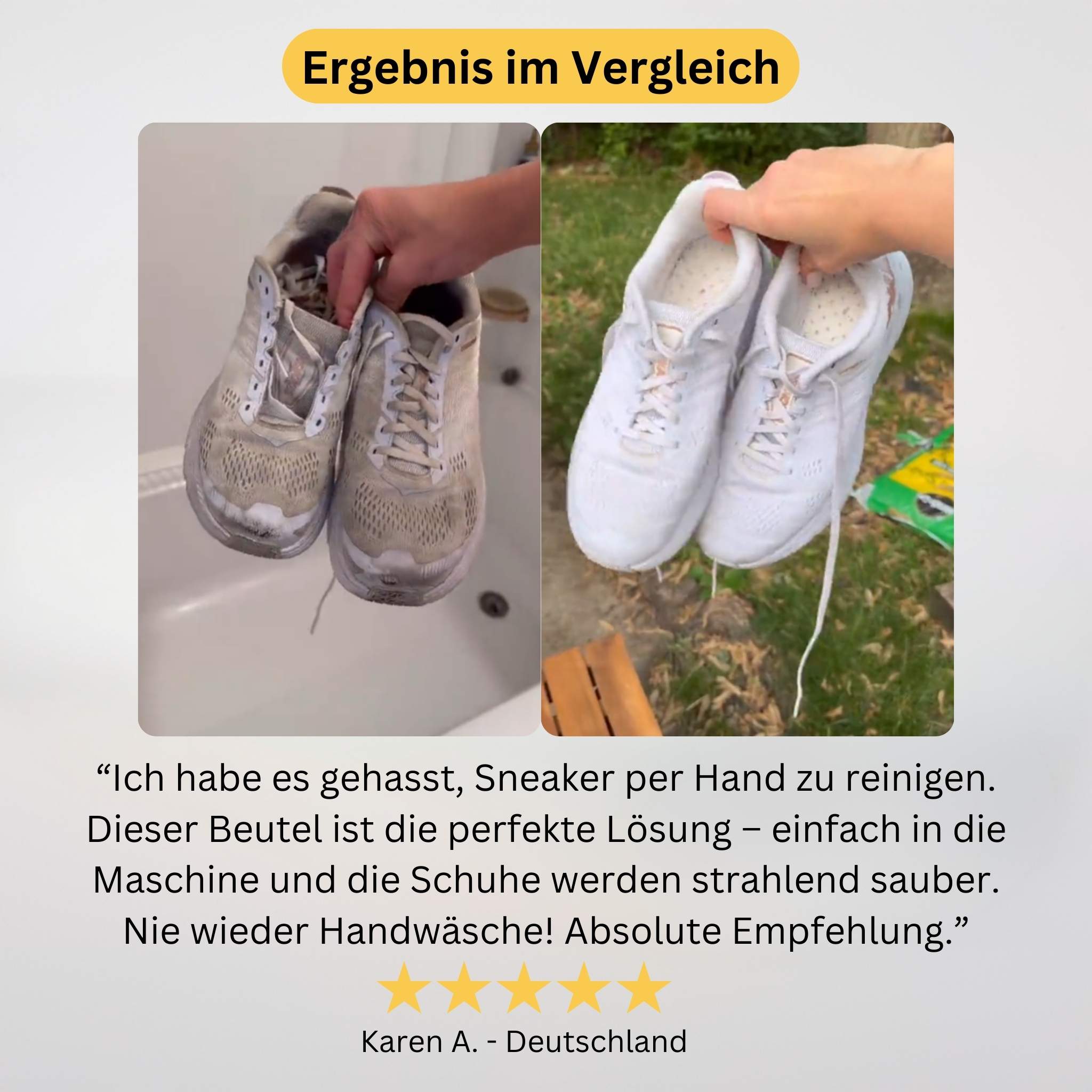 SchuhWash Pro | Der perfekte Waschbeutel für alle Schuharten