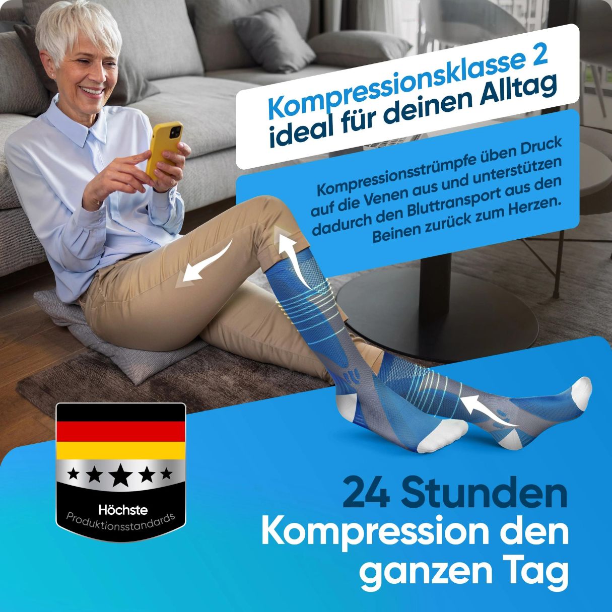 EasyBreeze | Sommer Kompression Socken