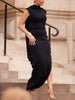 Eleganter Schick | Zeitloses Maxikleid mit Knopfdetails