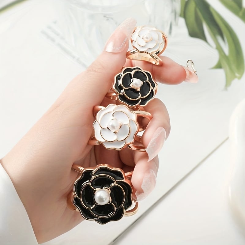 PearlPetal | Schal Ring Clip