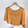 StrickGlanz | Luftiges Strick-Cape für Elegante Outfits
