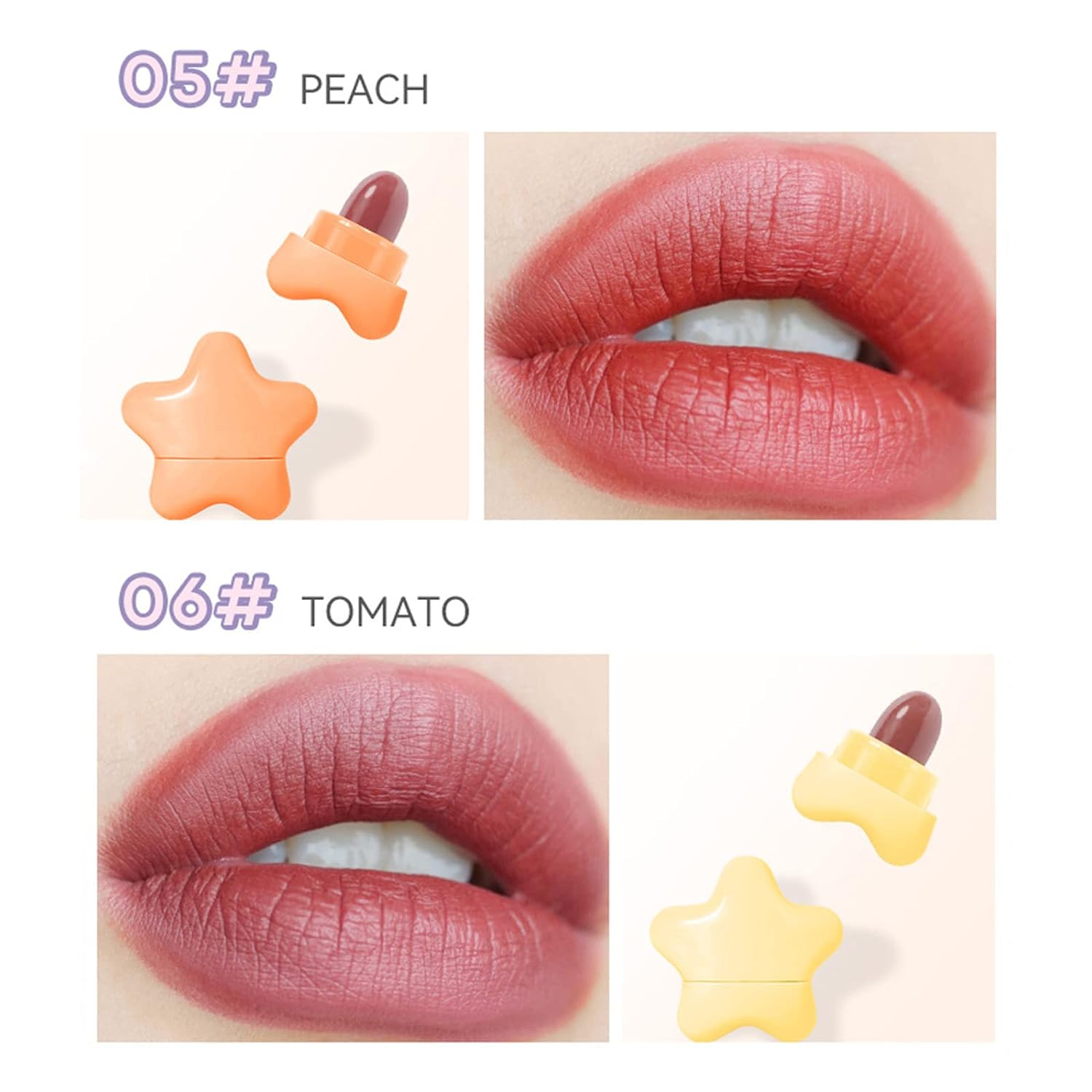 SterneLippen | Mini-Lippenstift-Set in Sternform