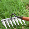 WurzelnMeister | Robuster Unkrautrechen für den Garten