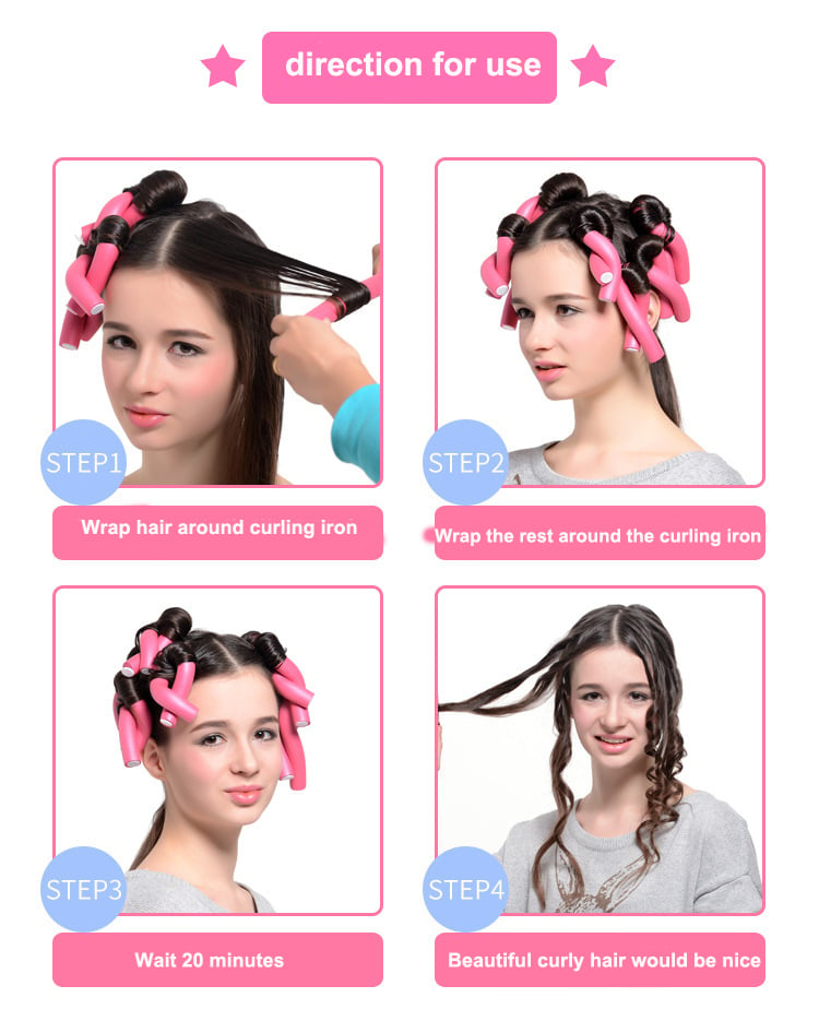 Perfekte Locken | Flexi-Lockenwickler für Schonendes Styling ohne Hitze