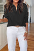 StrickLeicht | Lockerer Damen-Pullover aus Baumwolle und Leinen