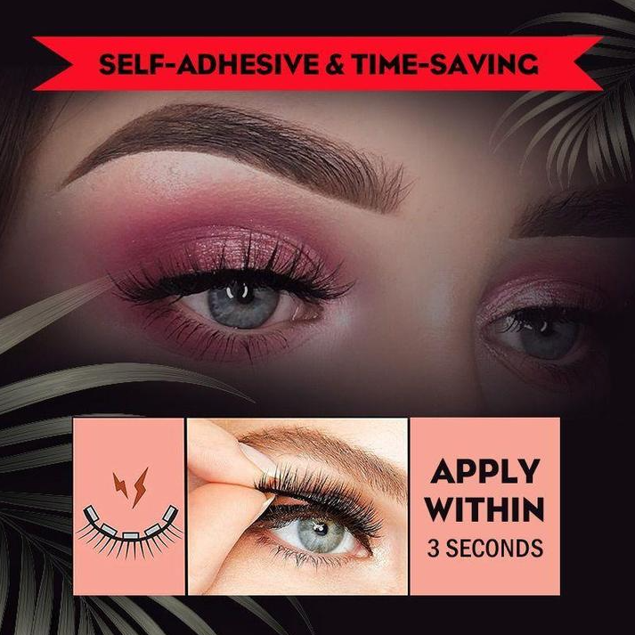 Wiederverwendbar AdhesiveEase Lashes