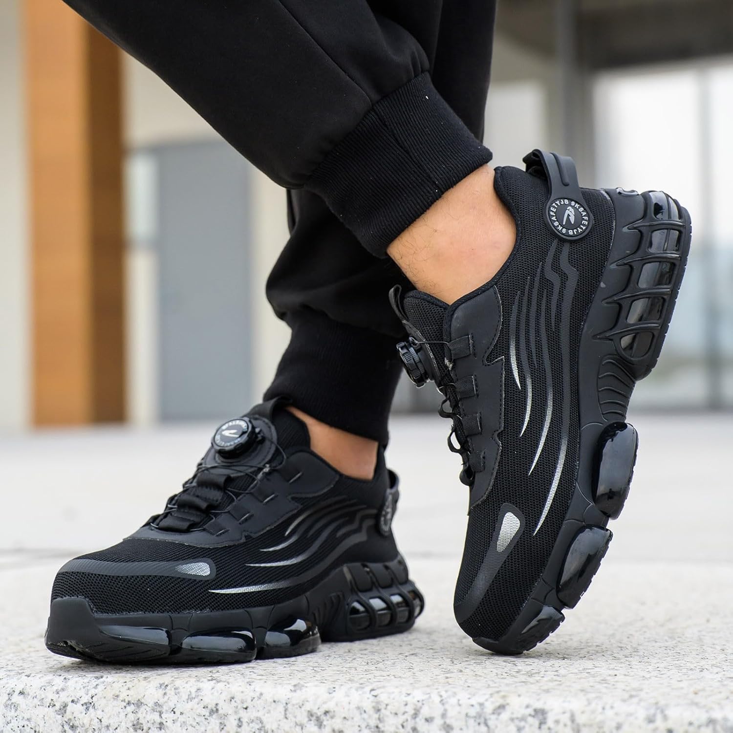 KraftSchritt | Sicherheits-Sneaker mit Drehverschluss