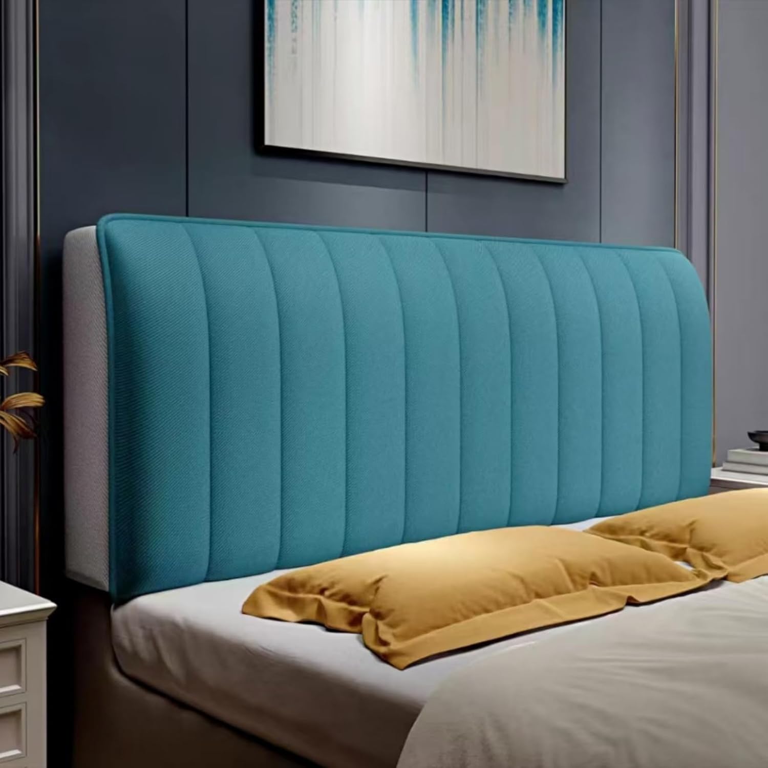 KomfortLux | Elegante Bettkopfteil-Abdeckung mit luxuriösem Design