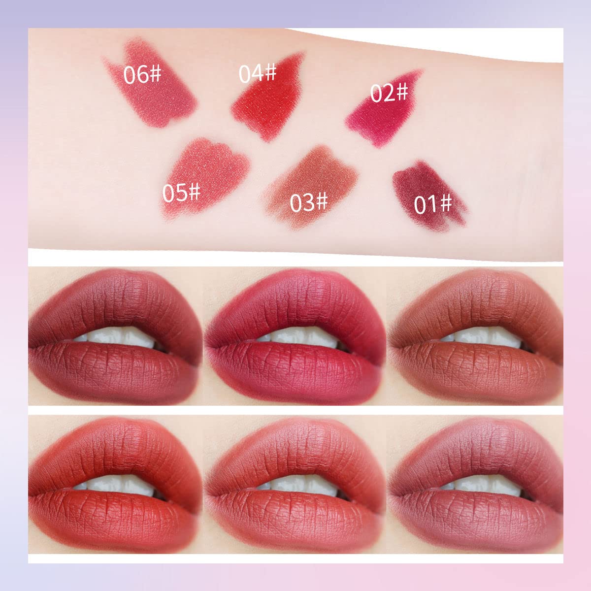 SterneLippen | Mini-Lippenstift-Set in Sternform