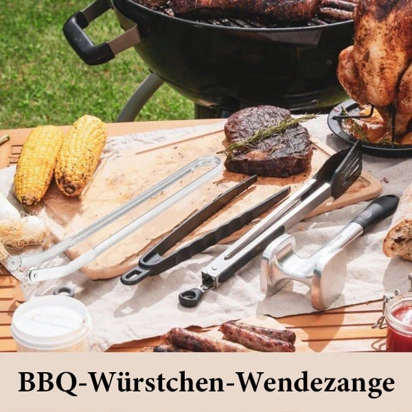 GrillMeister | Drehzange für Würstchen für Perfektes Braten