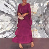 EleganzFluss | Luftiges Boho-Maxikleid mit Schichten für einen Stilvollen Look