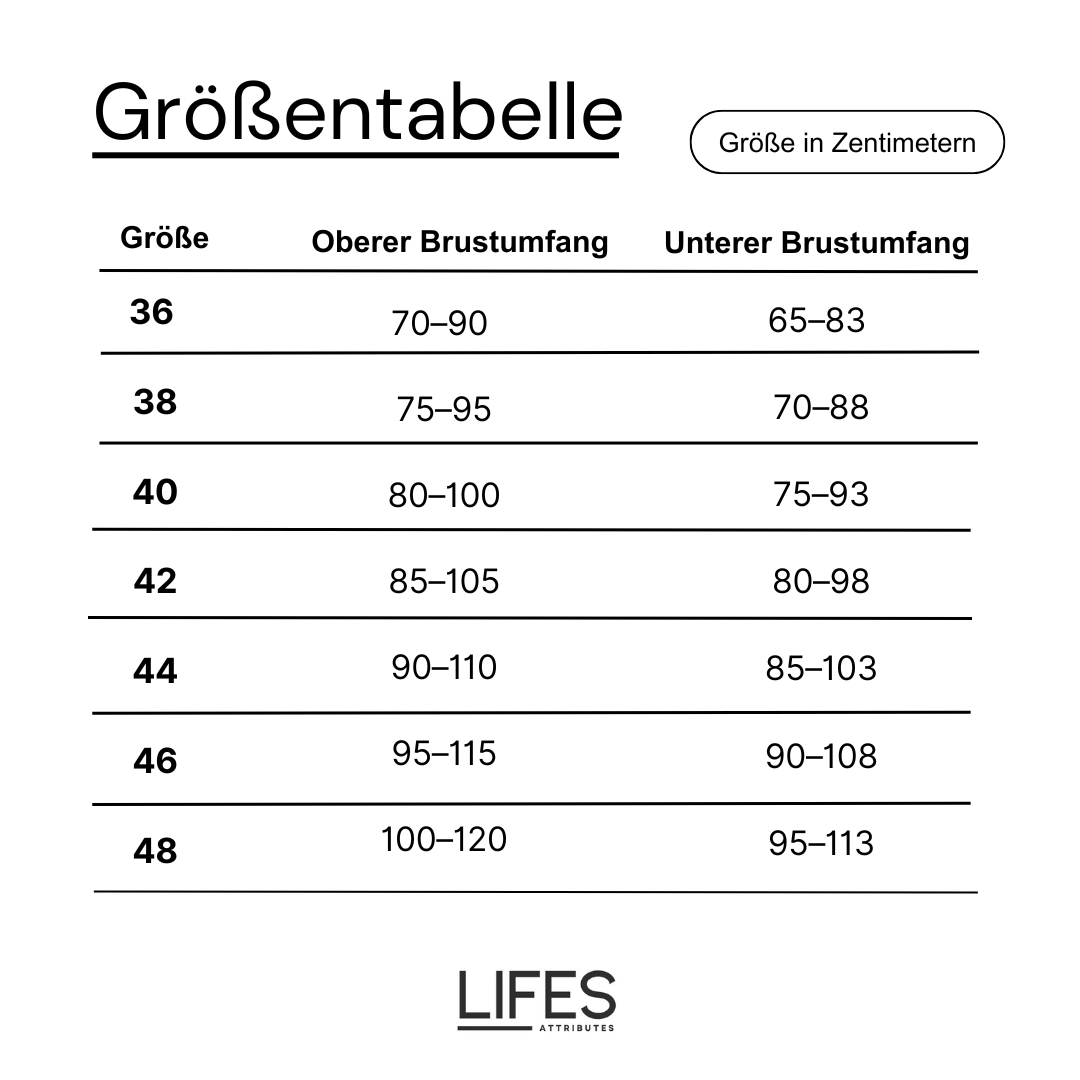 KomfortPassform | Bequemer BH mit Knopf-Design