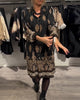 BohoFlair | Hemdblusenkleid mit Orientalischem Muster