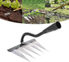 WurzelnMeister | Robuster Unkrautrechen für den Garten