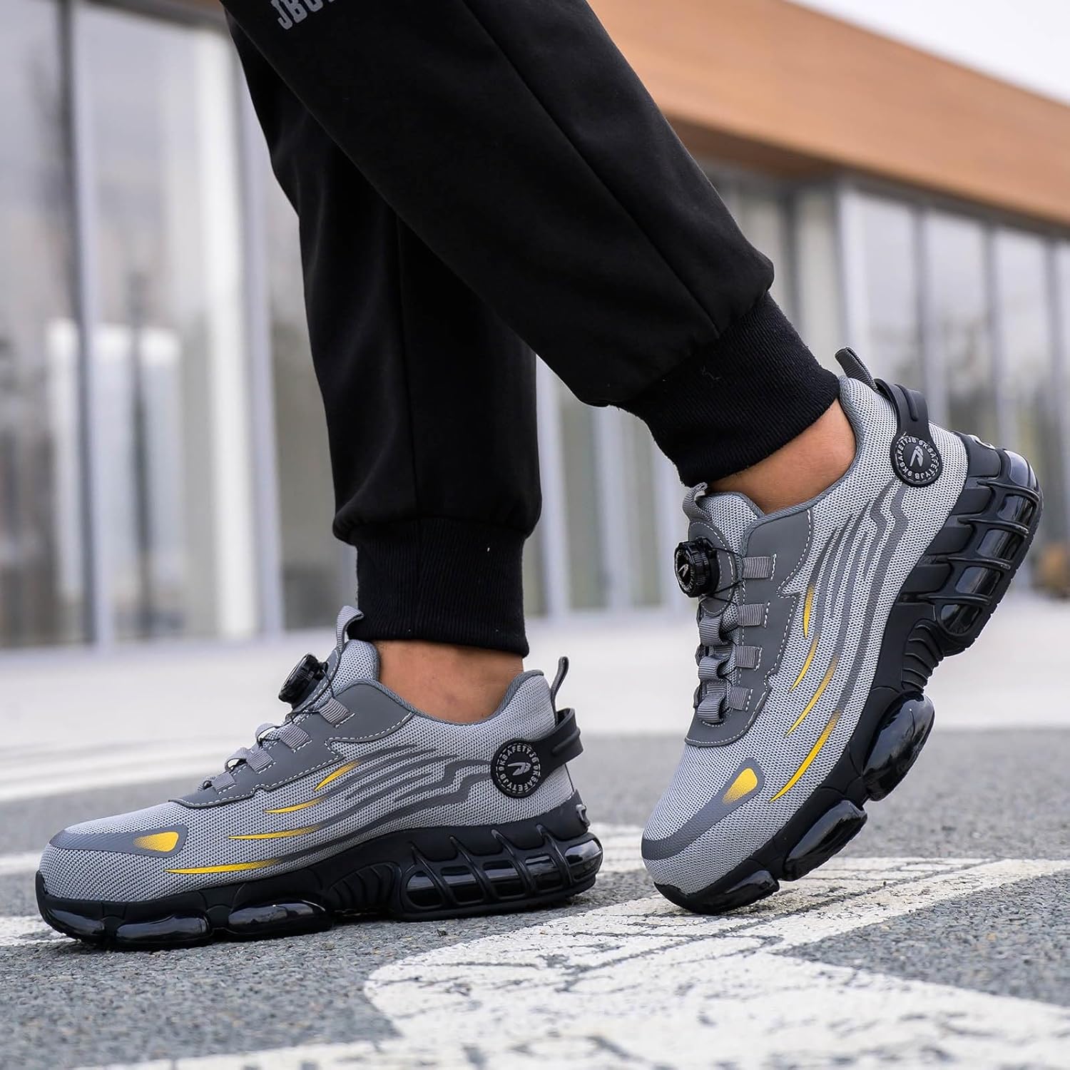 KraftSchritt | Sicherheits-Sneaker mit Drehverschluss