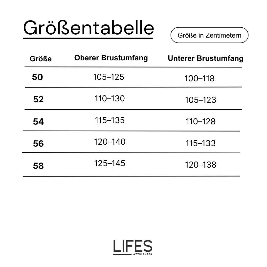 KomfortPassform | Bequemer BH mit Knopf-Design