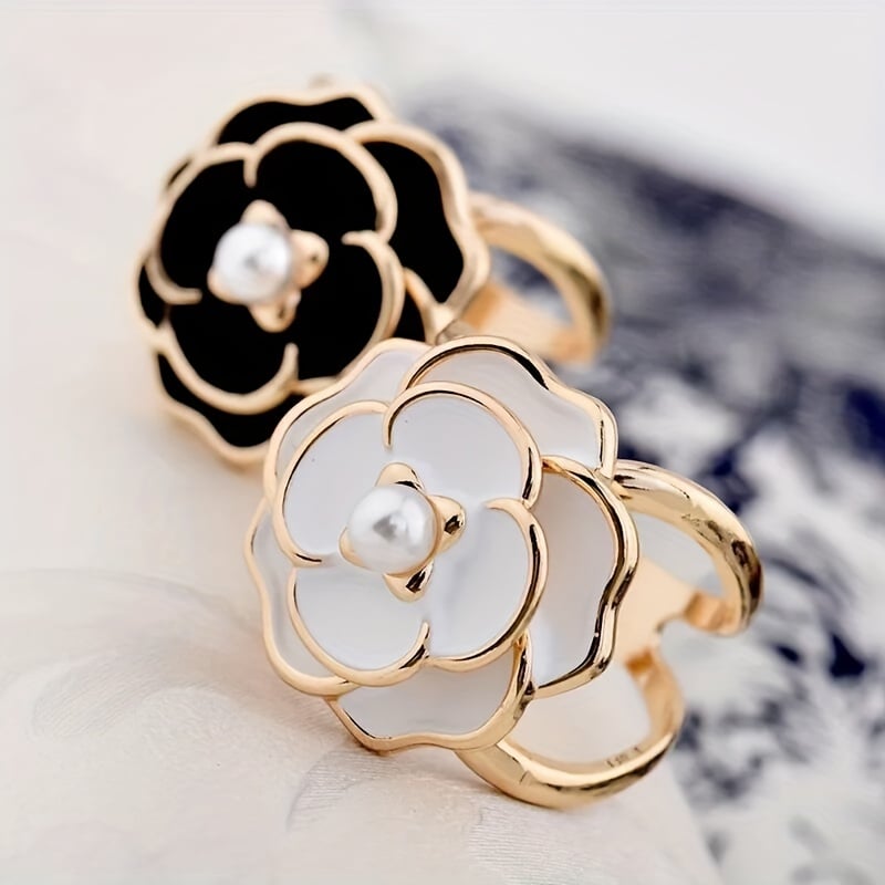 PearlPetal | Schal Ring Clip