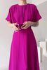 GrazieStil | Kurzarm Kleid mit Taillengürtel und edler Silhouette