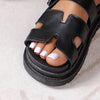UrbanerSchritt | Verstellbare Komfort-Sandalen mit Rutschfester Sohle
