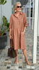 LeinenCharme | Elegantes Leinenkleid mit Knopfleiste