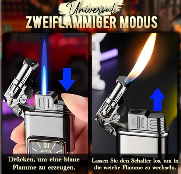 ZeitFlamme | Feuerzeug mit integrierter Uhr