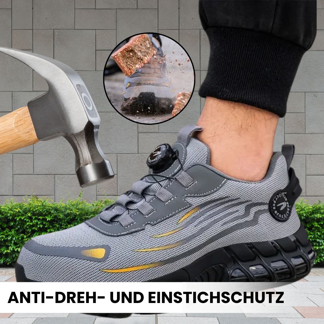 KraftSchritt | Sicherheits-Sneaker mit Drehverschluss