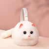 Puschelplüsch | Katzenförmige Realistische Puffy Tasche