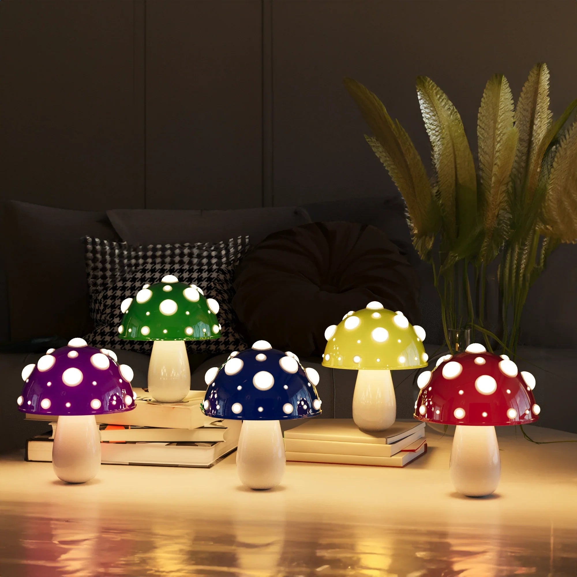 GlowVibe - Pilz Vibrancy Lampe