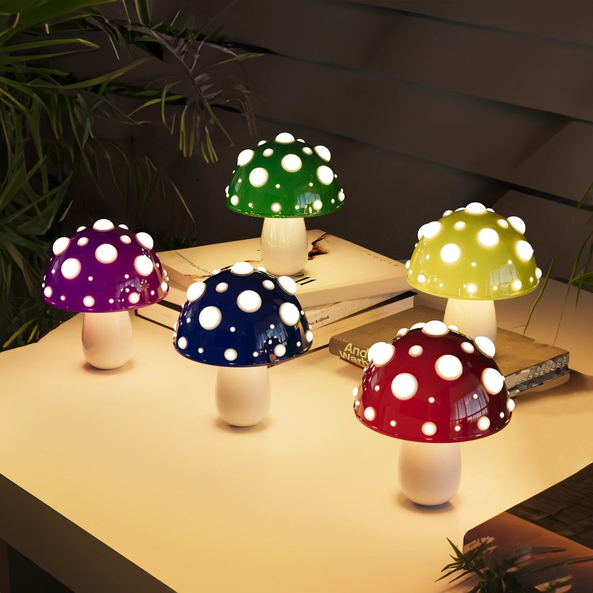 GlowVibe - Pilz Vibrancy Lampe