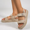 FlexiTritt | Bequeme und stilvolle Klettverschluss-Sandalen für Damen