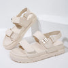 FlexiTritt | Bequeme und stilvolle Klettverschluss-Sandalen für Damen