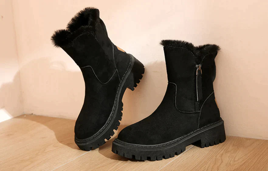 WinterWarm Pelzgefütterte Stiefel