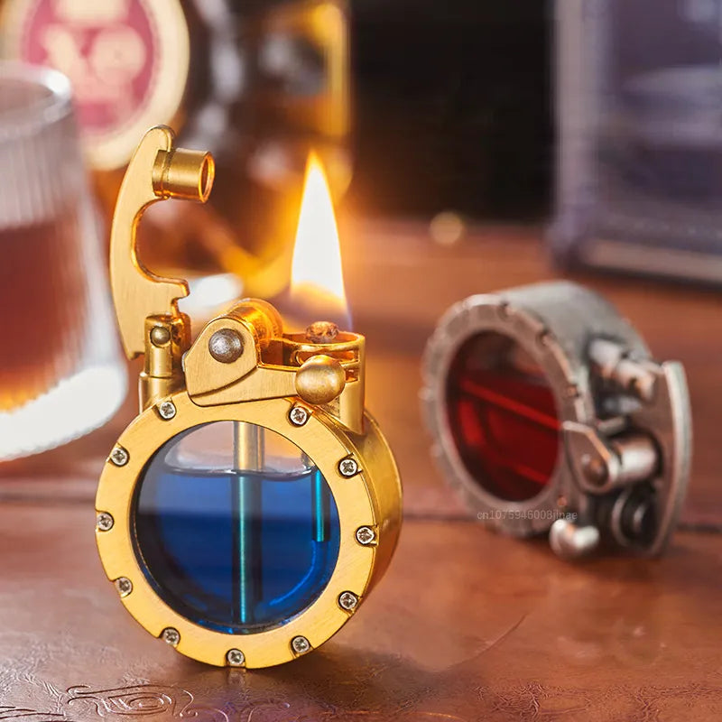 Steampunk Kerosinfeuerzeug